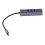 Ελαφριά ευρεία συμβατότητα USB C Hub With4Ports SuperSpeed Data Hub τύπου C, κέλυφος από κράμα 8