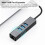 Ελαφριά ευρεία συμβατότητα USB C Hub With4Ports SuperSpeed Data Hub τύπου C, κέλυφος από κράμα 4