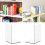 4 Pcs Bookends Practical Book Holders Acrylic Book Stoppers 2