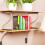 4 Pcs Bookends Practical Book Holders Acrylic Book Stoppers 5