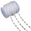 Clear Plastic Beaded Chain For Handmade-Large beads and bead 1