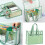 Clear File Organiser Carrying Bag Clear PVC Document-Blue 2