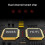 Compacte Bluetooth-luidspreker, Dual Sync voor 360 stereogeluid, ritmische flitslichtmodus 8