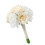 Comfortable Artificial Roses Wedding Bouquets-Snow silhouette 1