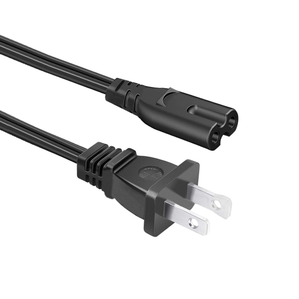 8.2Ft Replacement Power Cord For Insignia Ns Series Tvs, Durable 2 Prong Ac Power Cable 9001264026325