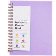 Carnet de notes à spirales A6, bloc-notes-Violet clair