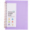 Carnet de notes à spirales A6, bloc-notes-Violet clair 1