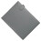 Leather Conference Folder Document Organiser with Writing-Grey 1