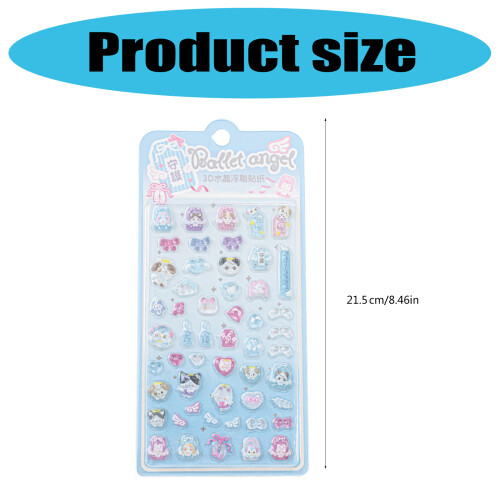 3D Stereoscopic Sticker Bottle Sticker Decorative-Cream Stories 2