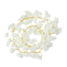 Natural Looking Artificial Silk Greeneries For Quick-White