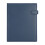 Multifunctionele conferentiemap Lederen documentorganizer-Blauw 1