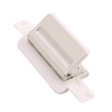 Draagbare papierpons 4 gaten punch ponsmachine desktop-Wit