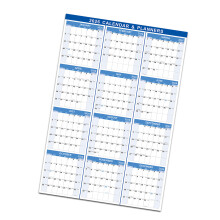2026 Dry Erases Wall Calendar Monthly Calendar 12 Month Annual