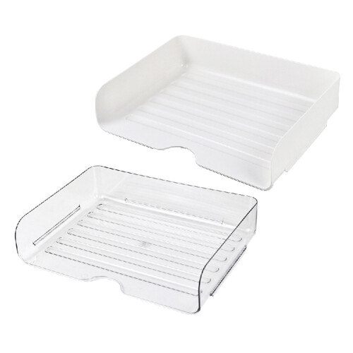 Stacking File Letter Tray Desktop Document-PET material 1