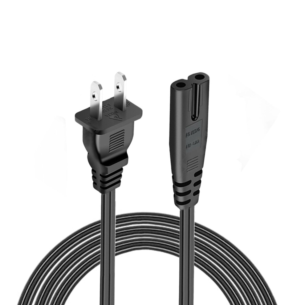 Power Cord 6Ft 2Prong Replacement Cable For Jbl Partybox 1001000 And Soundbar Durable Copper 9001264026684