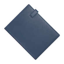 Conference Folder Magnetic Closure Leather Document-Blue