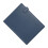 Conference Folder Magnetic Closure Leather Document-Blue 1