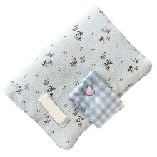 Notitieblokken met bloemenprint Esthetisch notitieboek-Blauw