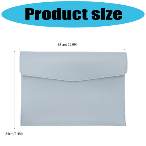 A4 Document Folders File Folders Document Organizers-Sky Blue 2