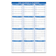 2026 Droog wist kalender Flexibele tijdbeheertool Maandkalender