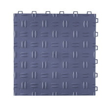 Ladrilhos de Piso para Garagem Interligáveis - DUOKU - 12" x 12" - Pacote de 50 - Antiderrapantes - Preto