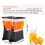 Distributore di Bevande - DUOKU - 2 x 3 Galloni - Plastica - Supporto e Coperchio con Rubinetto 2