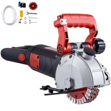 Chaser de Parede - DUOKU - 4800W - 41mm Profundidade de Corte - 5 Lâminas de 125mm - 6500r/min