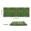 Pannelli Artificiale - DUOKU - JNP02201 - 3000 x 1000 x 45 mm - Paravento - Verde 2