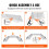 Tunnel per Polli - DUOKU - Modello TT-MCT004 - PVC Durevole - 600x400 cm - Esterno 5