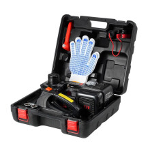 Elektro-Scherenwagenheber - DUOKU - ZSY01-3 - 5 t - 12 V - Tragbares Set mit Luftpumpe