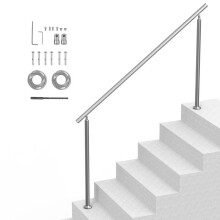 Rampas para Degraus Exteriores - DUOKU - SSH-1S-180-0 - Aço Inoxidável - 1 800 mm - 100 kg de Carga