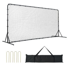 Fußball-Reboundnetz - DUOKU - 12x6 ft - Eisenrohr - Maschenweite 1,5x1,5 in - 10,75 kg