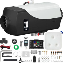 Aquecedor de ar Diesel-Duoku-12 V 8 kW-com Interruptor LCD e Controle Remoto-Preto-para Diversos Veículos Diesel