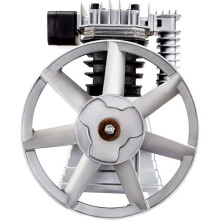 Compressor - DUOKU - 3PK - 375 L/min - 11 bar - Dubbele aluminium cilinderpomp