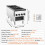 Gasherd - DUOKU - EUGSP-18-25D - 2 Brenner - 52 kW - Edelstahl 2