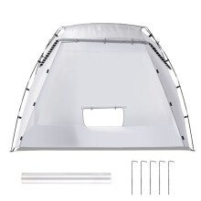 Tenda da Pittura Portatile-Duoku-7,5 x 5,2 x 5,2 Piedi-Pittura Ripiegabile per Mobili e Grandi Progetti di Fai-da-te