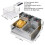 Friteuse Électrique - DUOKU - 24 L - 5000 W - Acier Inoxydable - Température 50-200 C 2