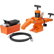 Pompe à Pied pour Détalonneur de Pneus Hydraulique-Duoku-10 000 PSI-pour Pneus de Camion Tracteur-Compact et Portable