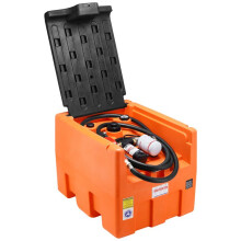 Draagbare Dieselreservoir-Duoku-48 Gallons-Flow van 10,6 GPM-12 V Elektrische Pomp-4 m Slang-ORANJE