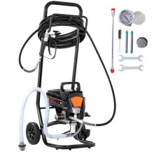 Pulverizador de Tinta Sem Ar em Pé-Duoku-950 W-Pulverizador Elétrico de Alta Eficiência com carrinho-3000 PSI