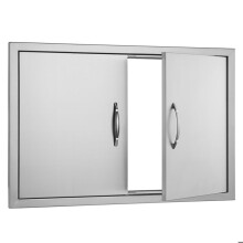 Puerta de acceso - DUOKU - B007S - Acero Inoxidable - 838 x 558 mm - Peso 5,4 kg