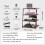 Supporto Multimediale AV - DUOKU - CSF-MS24301 - 4 Livelli - Scaffali Regolabili - Luci LED 2