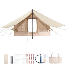 Tenda de Camping Inflável - DUOKU - ZJTM1359 - 3x2x2 m - 5 Pessoas - Oxford 300D