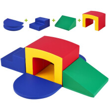 Brinquedos de escalada - DUOKU - GLB-002 - Conjunto de jogo interno - 5 peças - Tunel e rampa