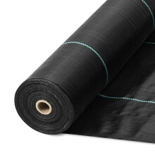 Tissu Paysager - DUOKU - 6,5'x330FT - Géotextile PP Tissé - Résistant aux Mauvaises Herbes - Robuste