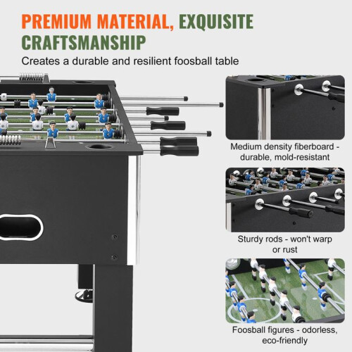 Futebol de mesa - DUOKU - SUO-5529L - 55 polegadas - Mesa de jogo interna - Preto 2