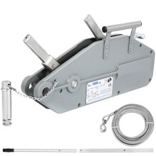 Guincho Manual de Uma-Duoku-Capacidade de 1,6 T-Extrator de Cabo Metálico-para Uso Interno e Externo