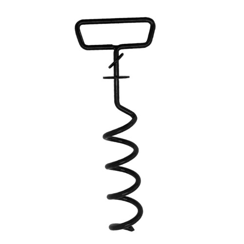Installation Dog Leash Stake Trapezoidal Design For-Style B