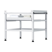 Support de Machine à Laver - DUOKU - FL-ZL03 - 48,5 x 25 Pouces - Capacité 590 lb - Acier au Carbone