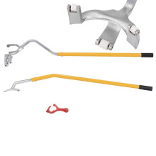 Troca de Pneus para Caminhão-Duoku-Ferramenta de Desmontagem e Montagem de 571-622 mm-para Pneus de Plis Radiais/Sem Câmara de Ar-Amarelo